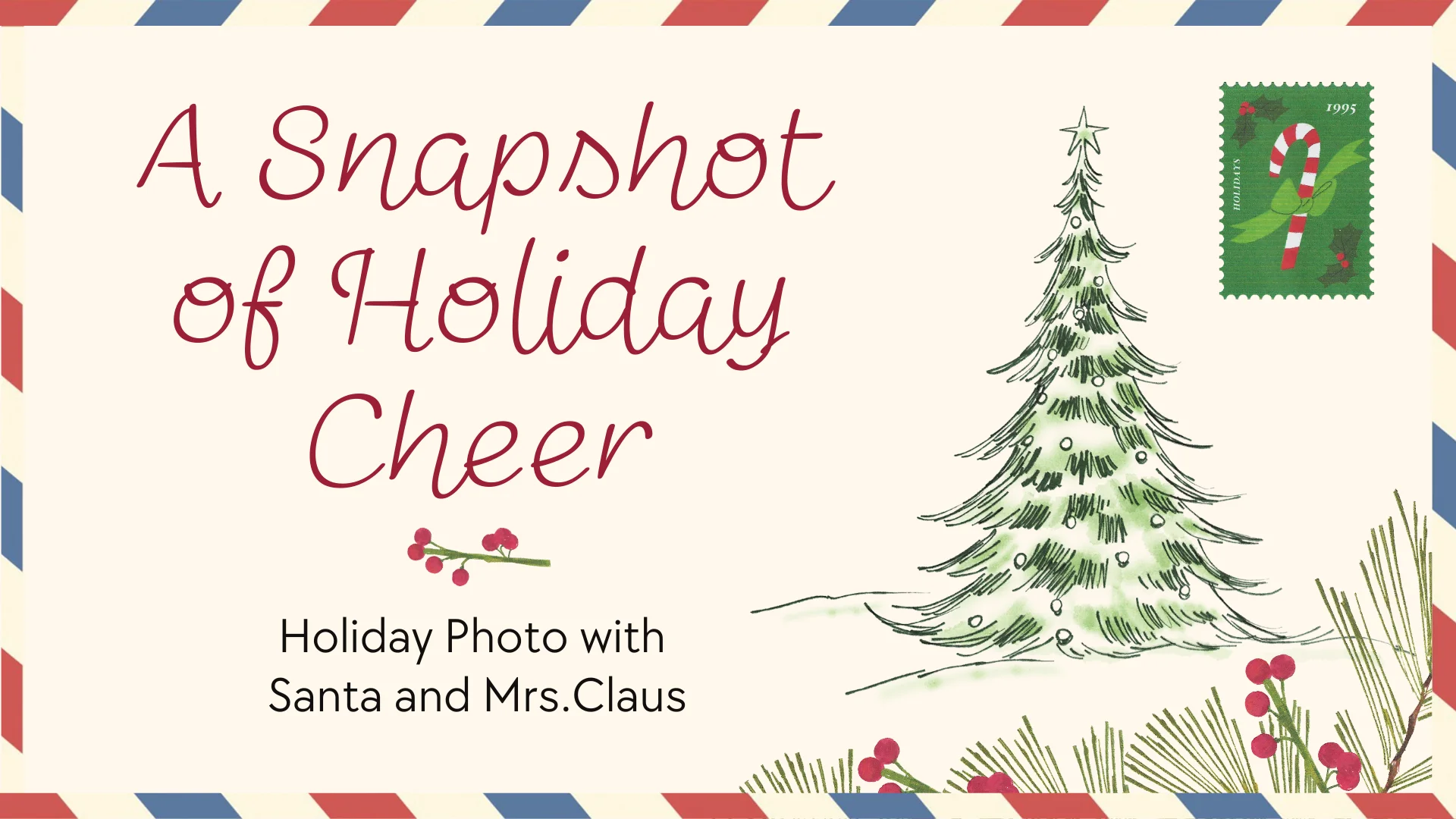 Pictures with Santa at the Library!