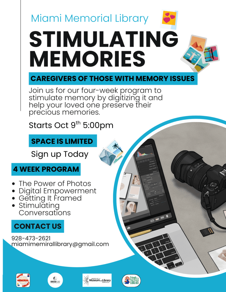 Stimulating Memories - a 4-week program, Please Sign Up!