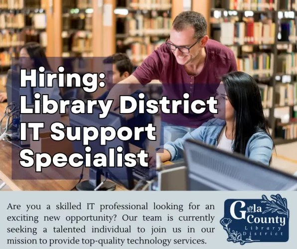 Library District IT Support Specialist